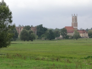 Kościół i ruiny zamku Joannitów w Słońsku, fot P. Cieniuch